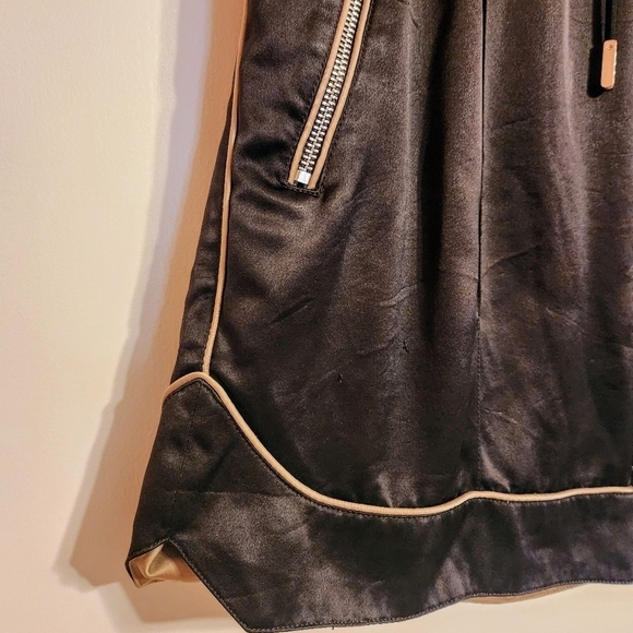 Keiser Clark Reversible Satin Track Shorts Brown Small - Picture 3 of 9